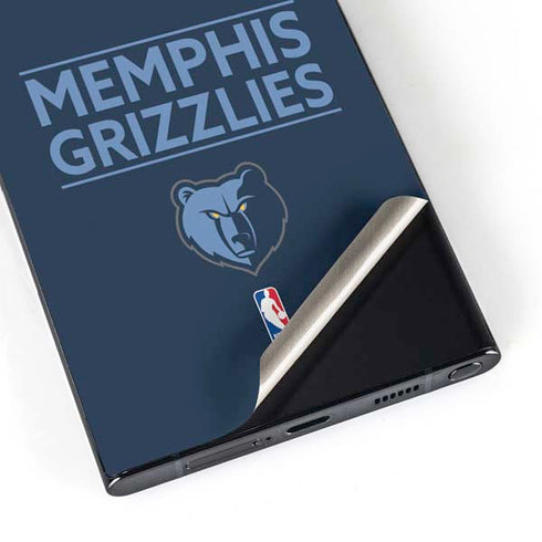 NBA Memphis Grizzlies Standard - Blue Galaxy S25 Ultra Skin