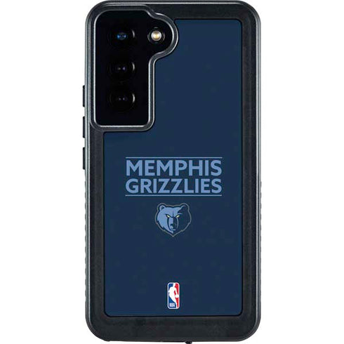 NBA Memphis Grizzlies Standard - Blue Galaxy S24 Waterproof Case