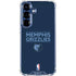 NBA Memphis Grizzlies Standard - Blue Galaxy S25 Plus Clear Case