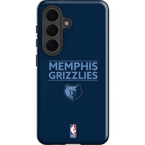 NBA Memphis Grizzlies Standard - Blue Galaxy S26 Plus Impact Case