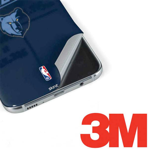 NBA Memphis Grizzlies Standard - Blue Galaxy S8 Plus Skin