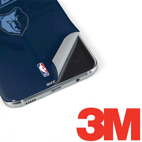 NBA Memphis Grizzlies Standard - Blue Galaxy S8 Skin