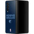 NBA Memphis Grizzlies Standard - Blue Galaxy Z Fold3 5G Skin