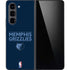 NBA Memphis Grizzlies Standard -  Blue Galaxy Z Fold5 5G Skin