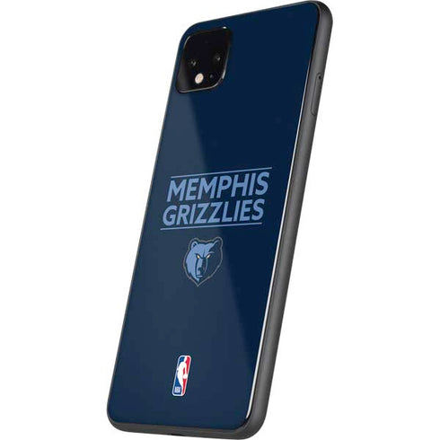 NBA Memphis Grizzlies Standard -  Blue Google Pixel 4 XL Skin