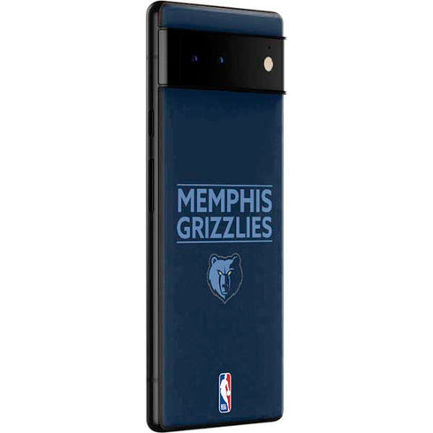 NBA Memphis Grizzlies Standard -  Blue Google Pixel 6 Pro Skin