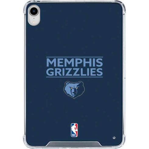 NBA Memphis Grizzlies Standard - Blue iPad 11th Gen (2025) Clear Case