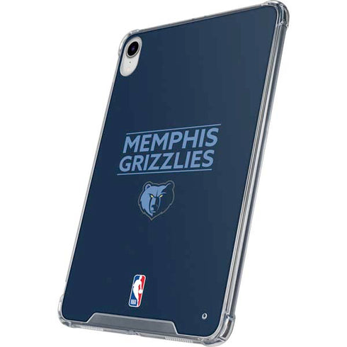 NBA Memphis Grizzlies Standard - Blue iPad 11th Gen (2025) Clear Case