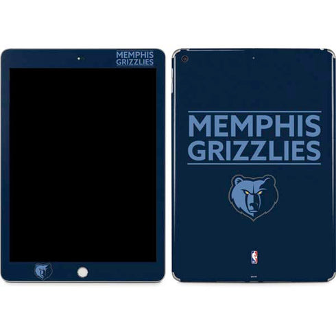 NBA Memphis Grizzlies Standard - Blue Apple iPad Skin
