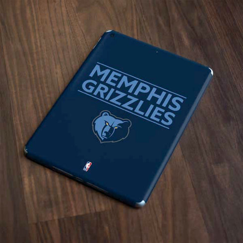 NBA Memphis Grizzlies Standard - Blue Apple iPad Skin