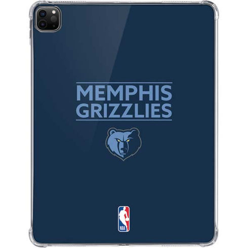 NBA Memphis Grizzlies Standard -  Blue iPad Pro 11in (2024) Clear Case