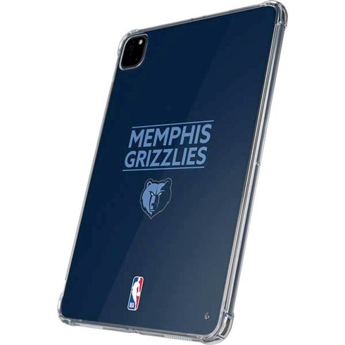 NBA Memphis Grizzlies Standard -  Blue iPad Pro 11in (2024) Clear Case
