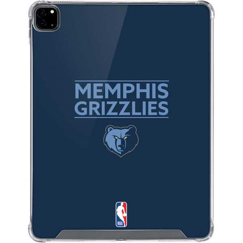 NBA Memphis Grizzlies Standard - Blue iPad Pro 12.9in (2020) Clear Case