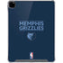 NBA Memphis Grizzlies Standard - Blue iPad Pro 12.9in (2020) Clear Case