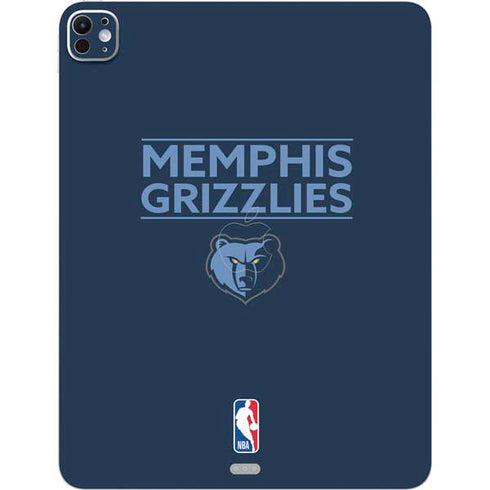 NBA Memphis Grizzlies Standard - Blue iPad Pro 13in M4 (2024) Skin