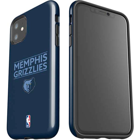 NBA Memphis Grizzlies Standard - Blue iPhone 11 Impact Case