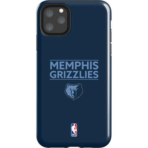 NBA Memphis Grizzlies Standard - Blue iPhone 11 Pro Max Impact Case