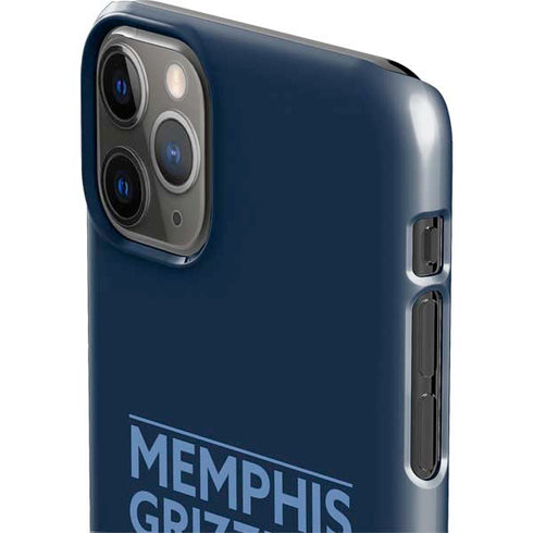 NBA Memphis Grizzlies Standard - Blue iPhone 11 Pro Max Lite Case