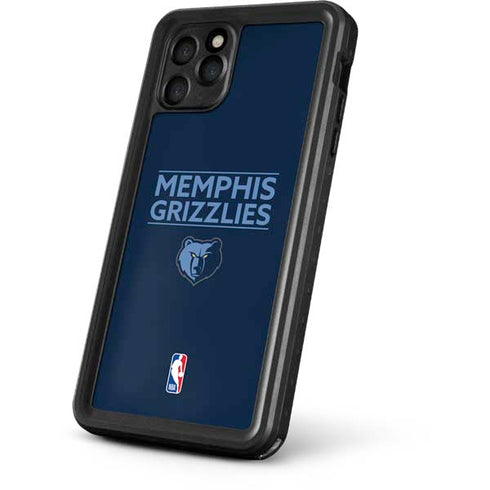 NBA Memphis Grizzlies Standard - Blue iPhone 11 Pro Max Waterproof Case