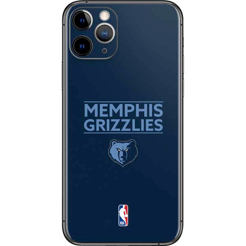NBA Memphis Grizzlies Standard - Blue iPhone 11 Pro Skin