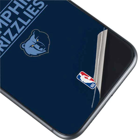 NBA Memphis Grizzlies Standard - Blue iPhone 11 Skin