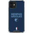 NBA Memphis Grizzlies Standard - Blue iPhone 12 Clear Case