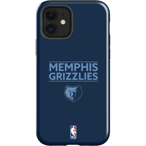 NBA Memphis Grizzlies Standard - Blue iPhone 12 Impact Case