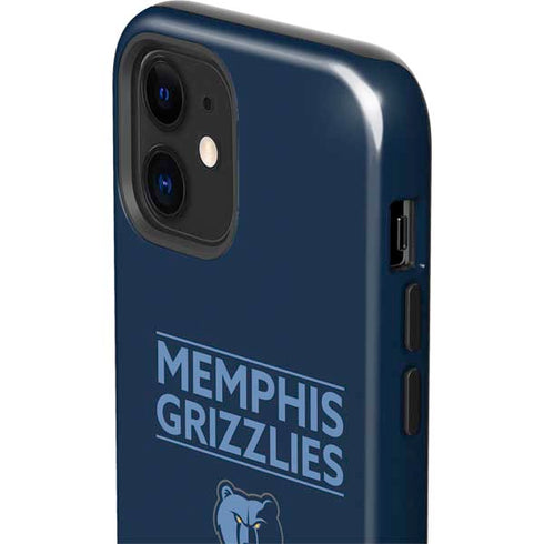 NBA Memphis Grizzlies Standard - Blue iPhone 12 Impact Case