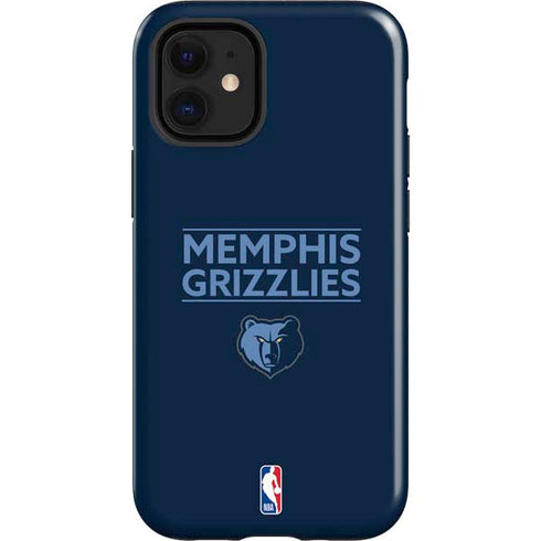 NBA Memphis Grizzlies Standard - Blue iPhone 12 Mini Impact Case
