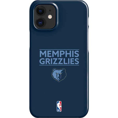 NBA Memphis Grizzlies Standard - Blue iPhone 12 Mini Lite Case