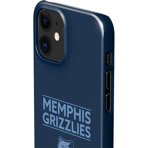 NBA Memphis Grizzlies Standard - Blue iPhone 12 Mini Lite Case