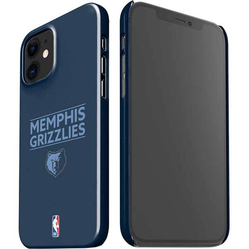 NBA Memphis Grizzlies Standard - Blue iPhone 12 Mini Lite Case