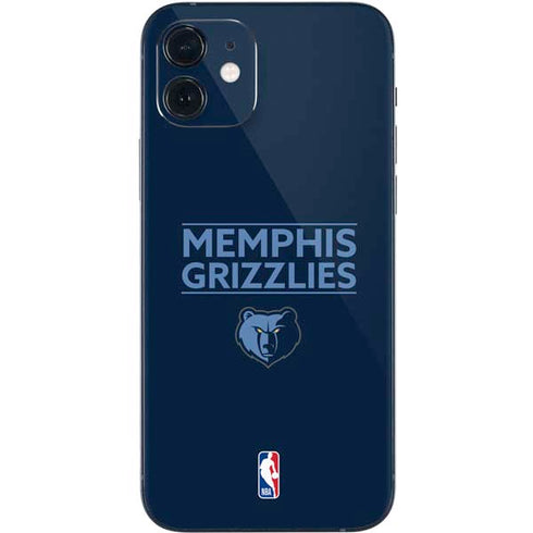 NBA Memphis Grizzlies Standard - Blue iPhone 12 Mini Skin