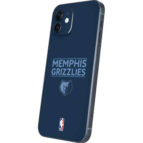 NBA Memphis Grizzlies Standard - Blue iPhone 12 Mini Skin