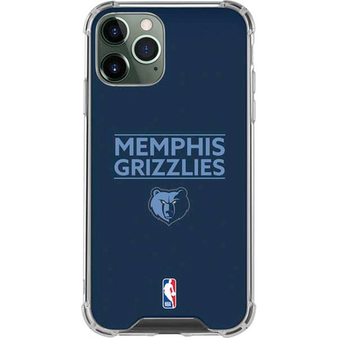 NBA Memphis Grizzlies Standard - Blue iPhone 12 Pro Max Clear Case