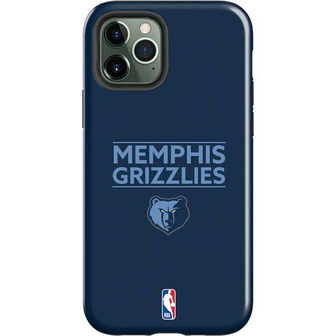 NBA Memphis Grizzlies Standard - Blue iPhone 12 Pro Max Impact Case