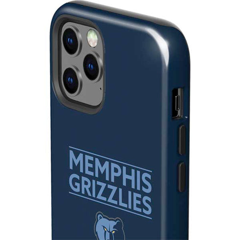 NBA Memphis Grizzlies Standard - Blue iPhone 12 Pro Max Impact Case