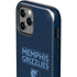 NBA Memphis Grizzlies Standard - Blue iPhone 12 Pro Max Impact Case