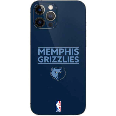 NBA Memphis Grizzlies Standard - Blue iPhone 12 Pro Max Skin