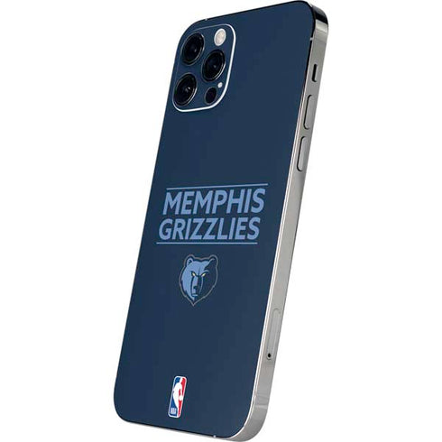 NBA Memphis Grizzlies Standard - Blue iPhone 12 Pro Max Skin