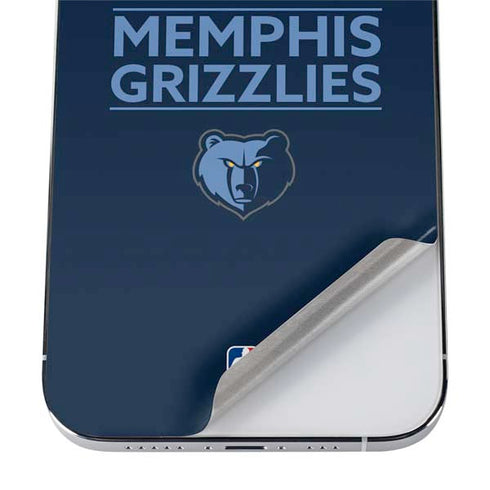 NBA Memphis Grizzlies Standard - Blue iPhone 12 Pro Max Skin