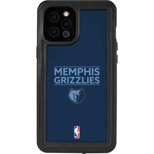 NBA Memphis Grizzlies Standard - Blue iPhone 12 Pro Max Waterproof Case