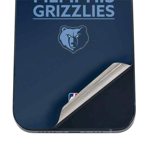 NBA Memphis Grizzlies Standard - Blue iPhone 12 Skin