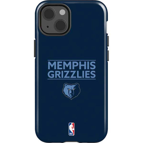 NBA Memphis Grizzlies Standard - Blue iPhone 13 Impact Case