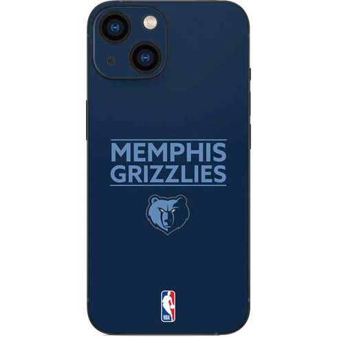 NBA Memphis Grizzlies Standard - Blue iPhone 13 Mini Skin