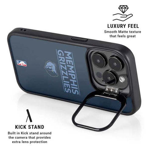NBA Memphis Grizzlies Standard - Blue iPhone 13 Pro Kickstand Case