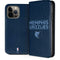 NBA Memphis Grizzlies Standard - Blue iPhone 13 Pro Max Folio Case