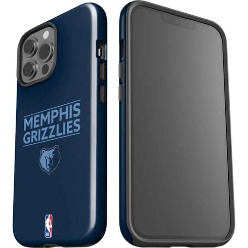 NBA Memphis Grizzlies Standard - Blue iPhone 13 Pro Max Impact Case