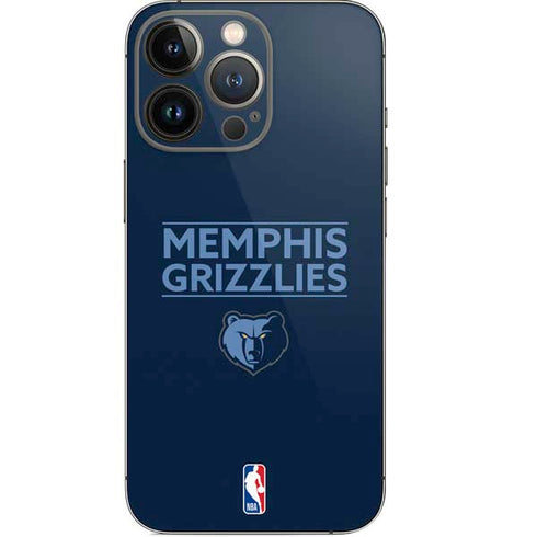 NBA Memphis Grizzlies Standard - Blue iPhone 13 Pro Skin
