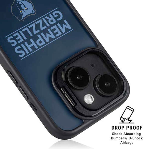 NBA Memphis Grizzlies Standard - Blue iPhone 14 Kickstand Case